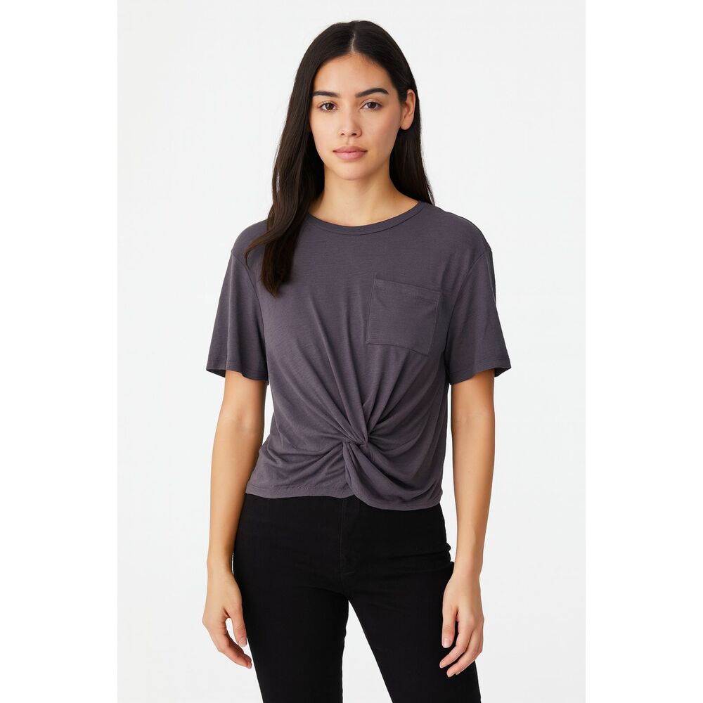 ARITZIA Wilfred Free‎ Twist Front Top Gray Medium